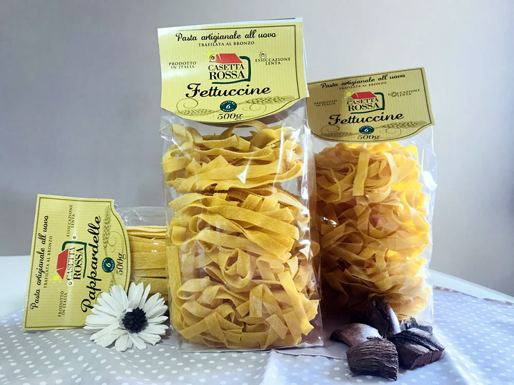 pasta all'uovo casetta rossa