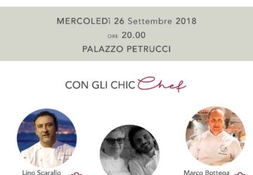 Locandina cena Chic Palazzo Petrucci