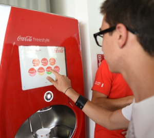 Coca cola freestyle dispenser