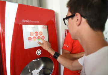 Coca cola freestyle dispenser